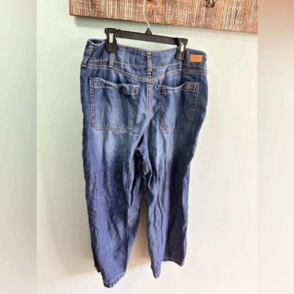 Seven7 Women s Lightweight Wide Leg Pants w/Pockets Size 6